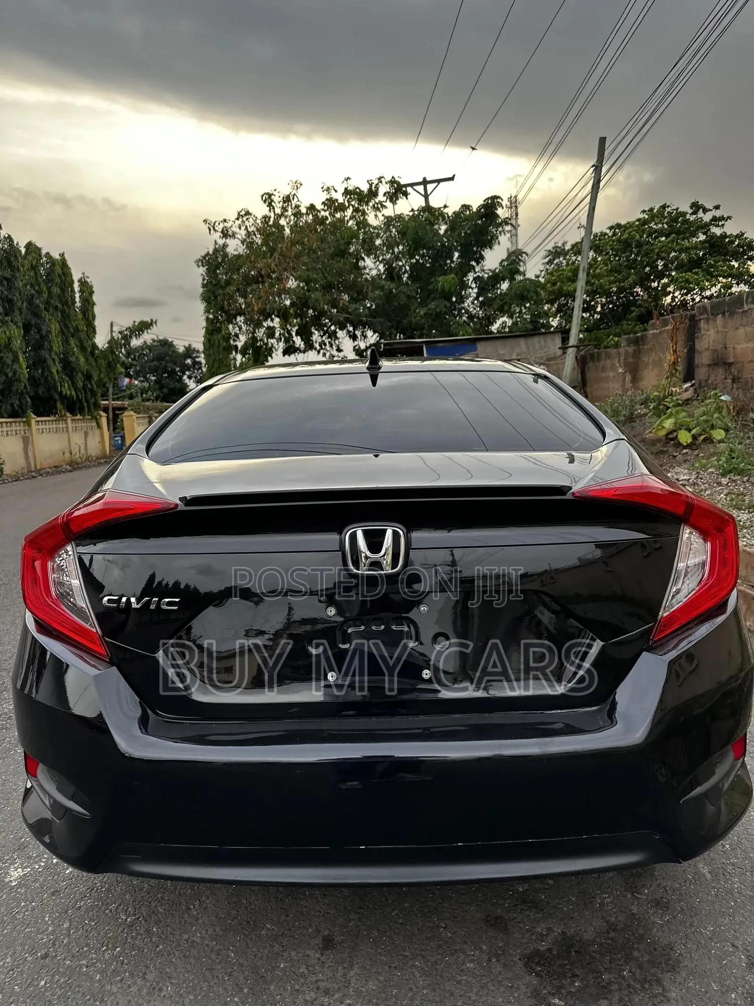 Honda Civic EX-L Sedan 2019 Black