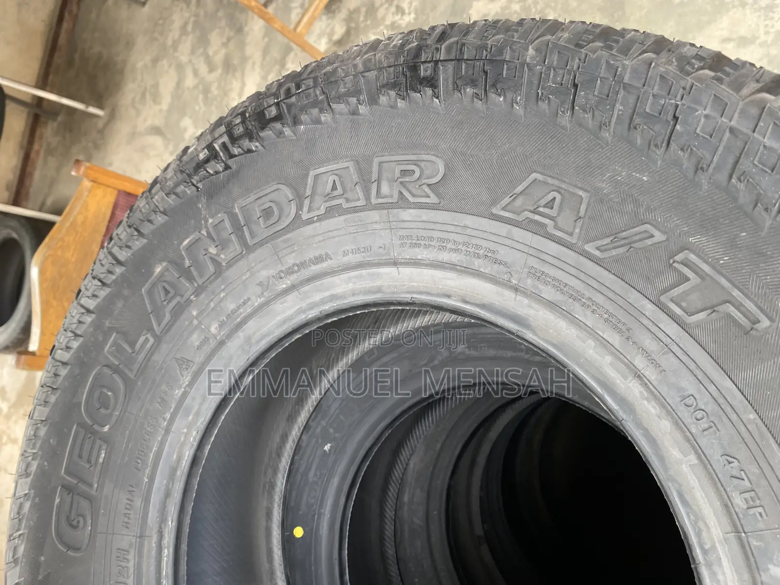 265/70r15 Yokohama Geolandar a/T G015 - 112h