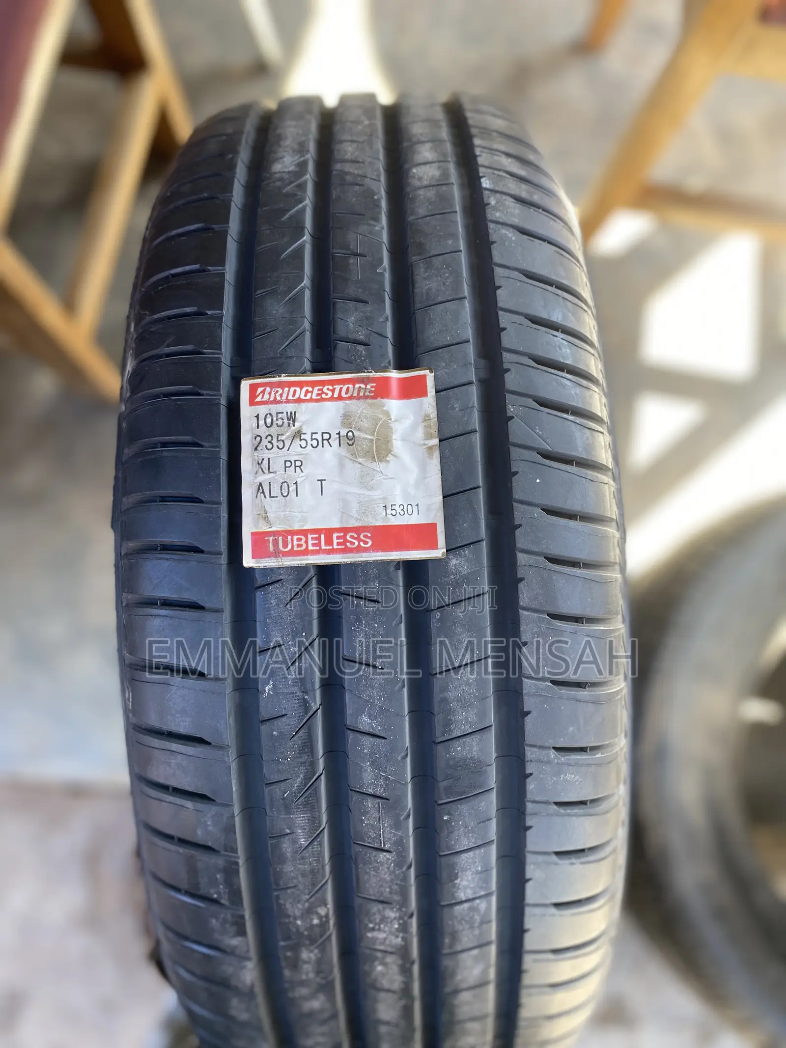 235/55r19 Bridgestone Tubeless Tire – Premium Quality