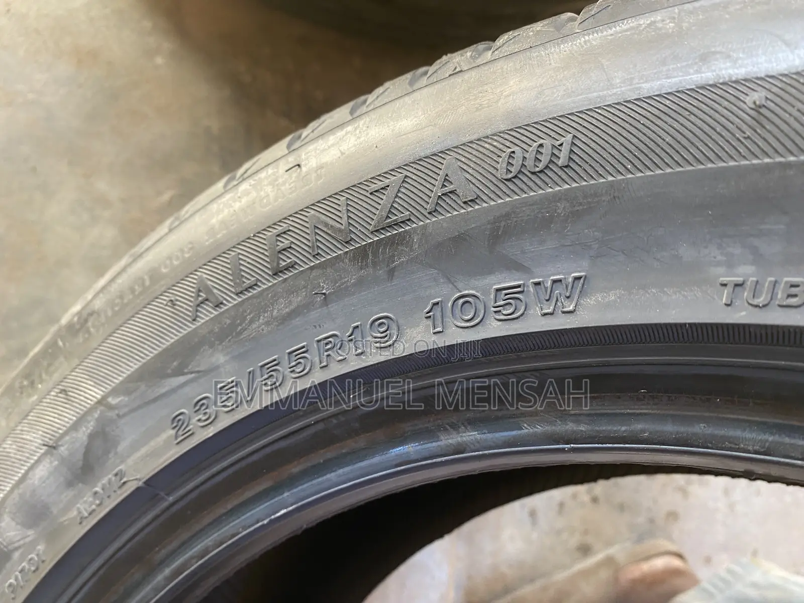 235/55r19 Bridgestone Tubeless Tire – Premium Quality