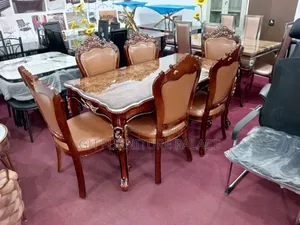 Royal Dinning Table With Six Chairs