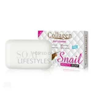 Snail Collagen Face Cream, Serum Soap Anti-Aging Anti-Acne 5pcs Set