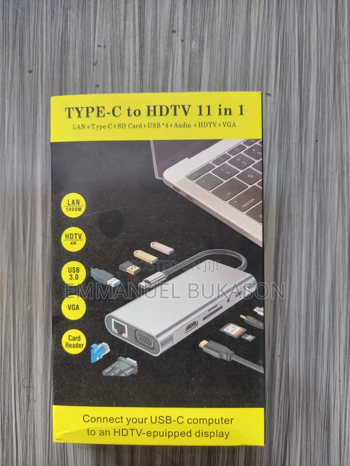 Type C 11 in 1 Dongle