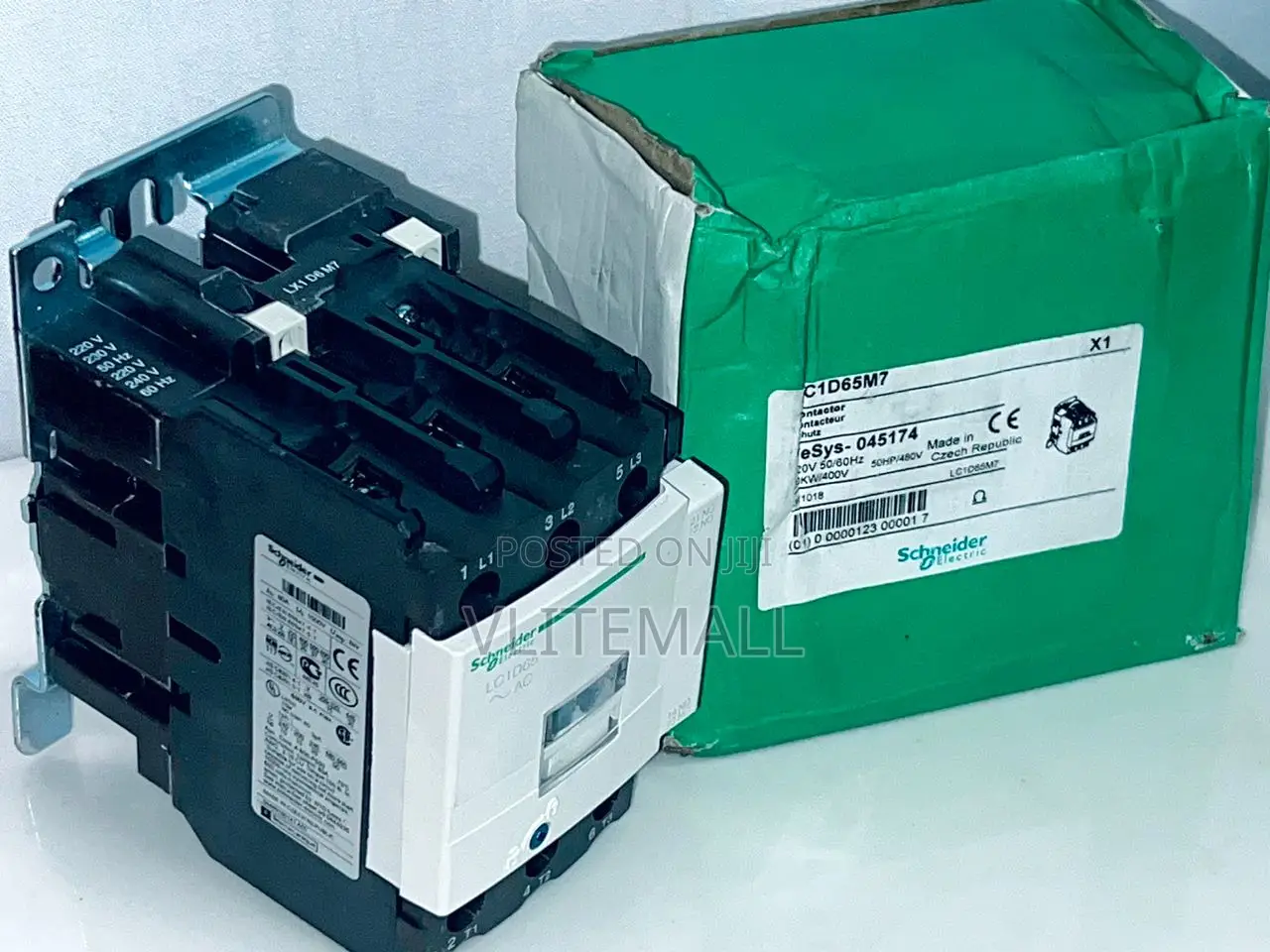 Schneider AC 80A Contactor - LC1D65M7