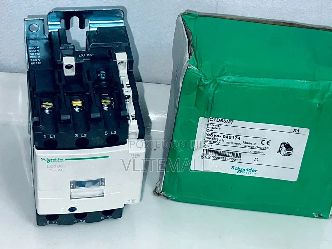 Schneider AC 80A Contactor - LC1D65M7