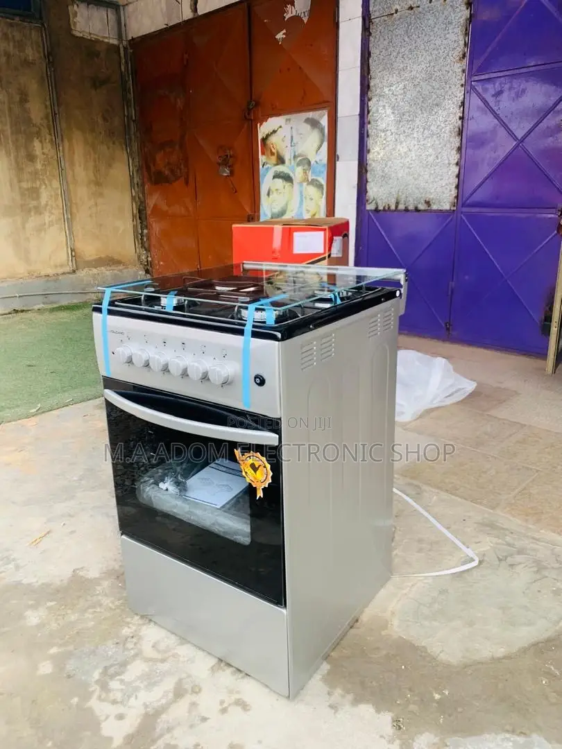 Volcano50x50gray Gas Cooker-Elegant,Compact High-Performance