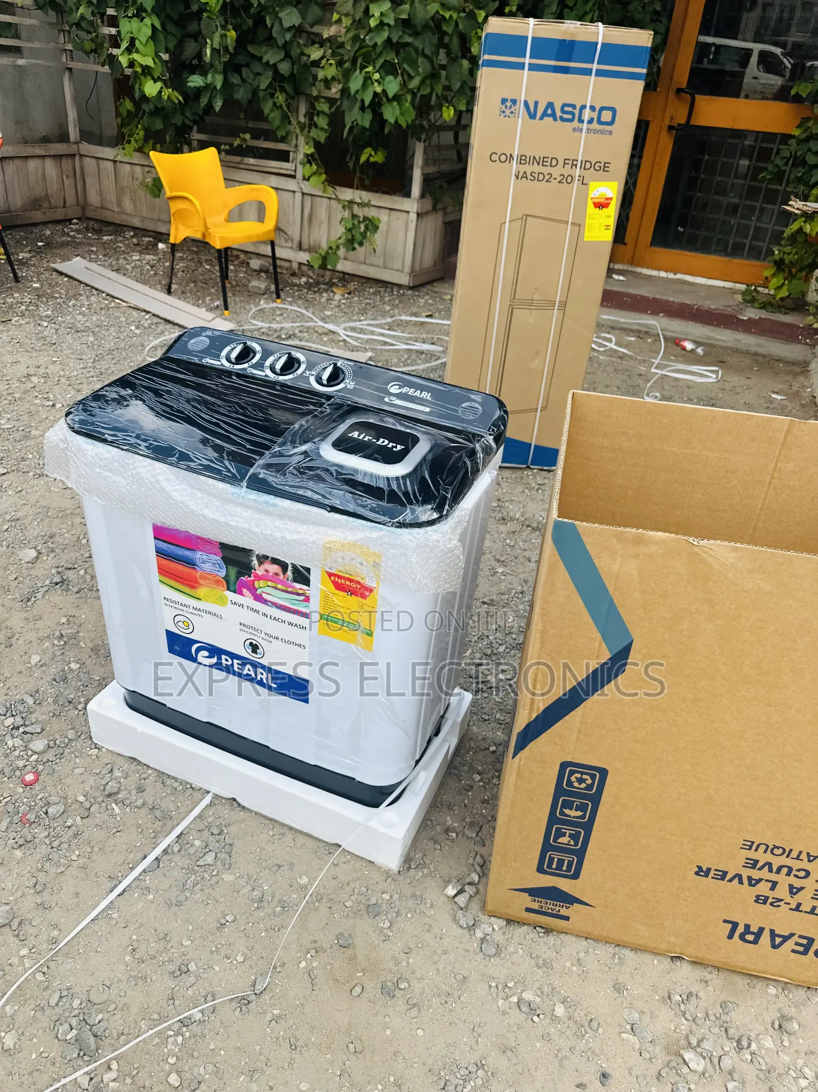Wash and Spin Dry Pearl 7kg Topload Washing Machine