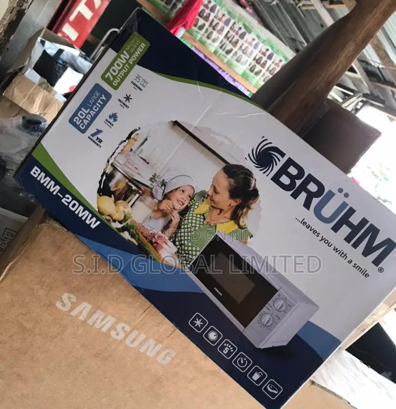 Discover the Joy of Bruhm 20L 700W Solo Microwave Oven