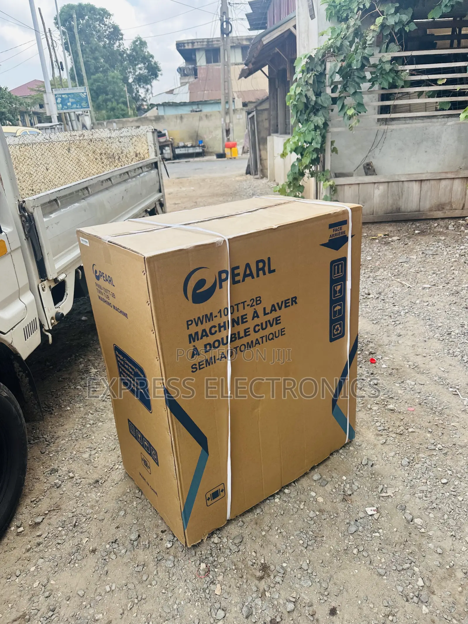 Full Plastic Body Topload Washing Machine 10kg Pearl