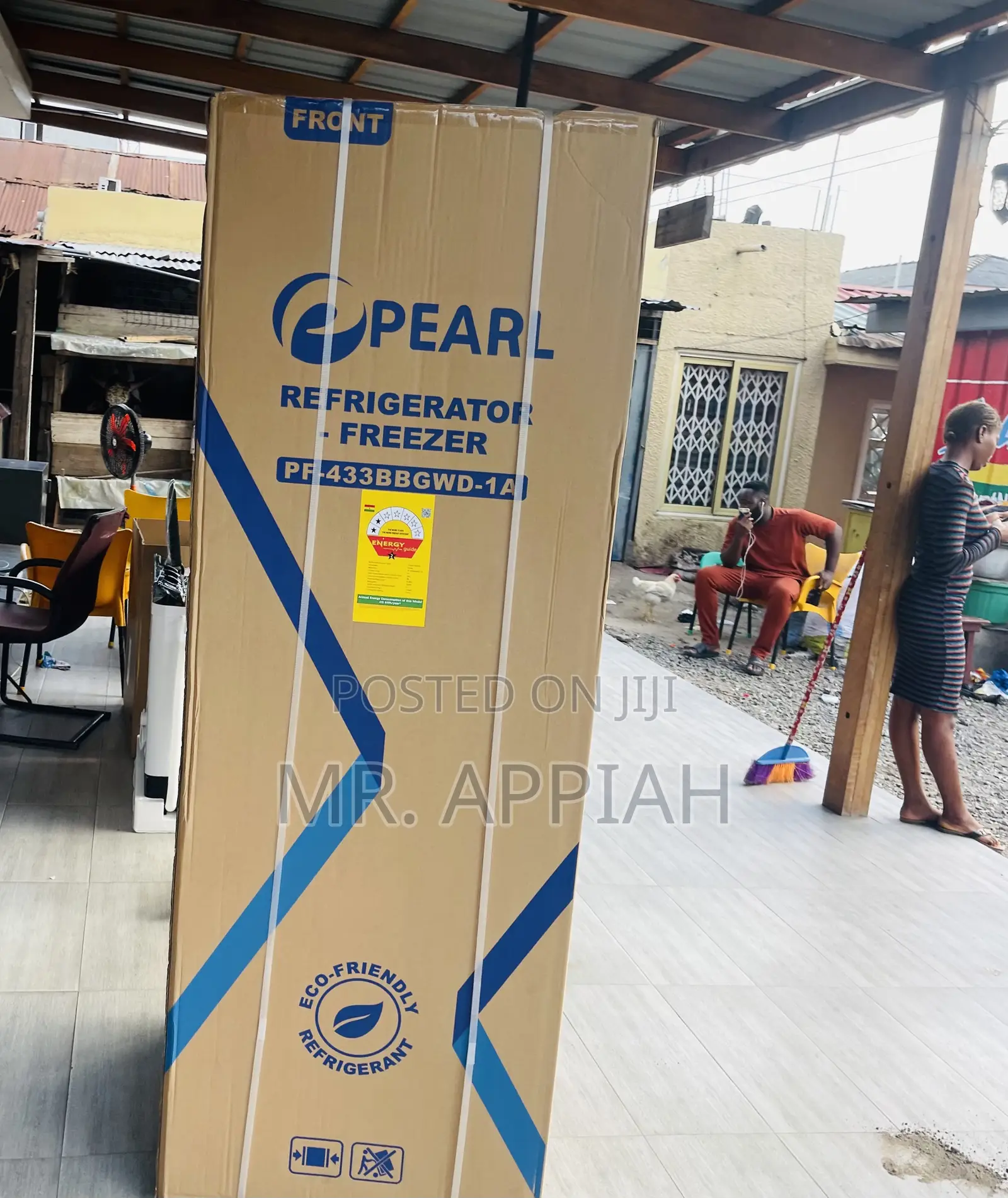 Buy Pearl Pf 433bbgwd Bottom Freezer Fridge(Black).