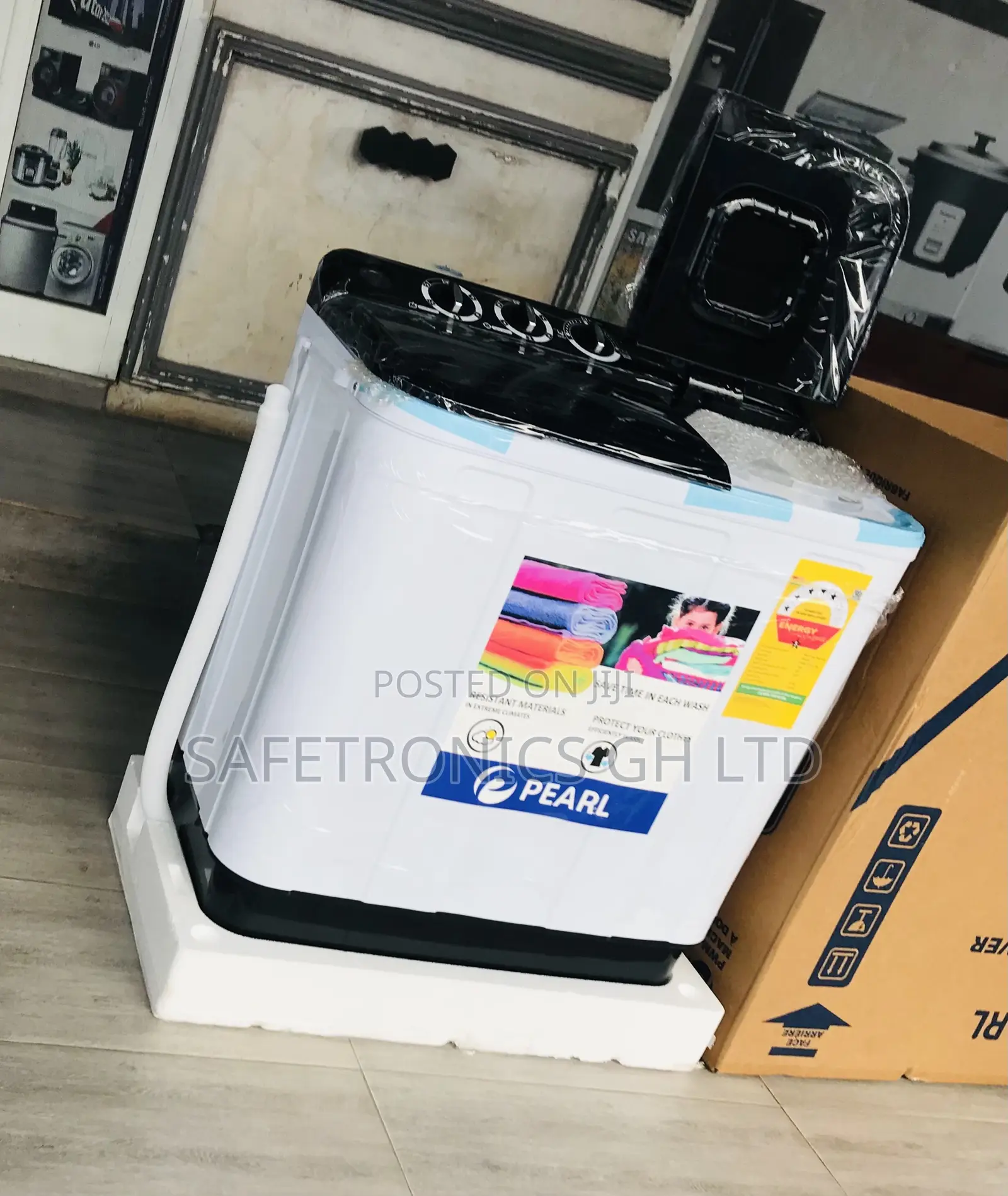 Grab Twintub Pearl 7kg (Pwm-703tt) Topload Semiauto Washer