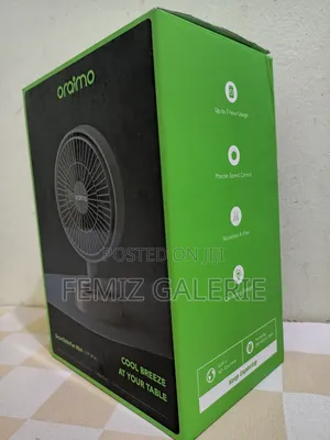 Oraimo Smart Table Fan 5w Table Fan