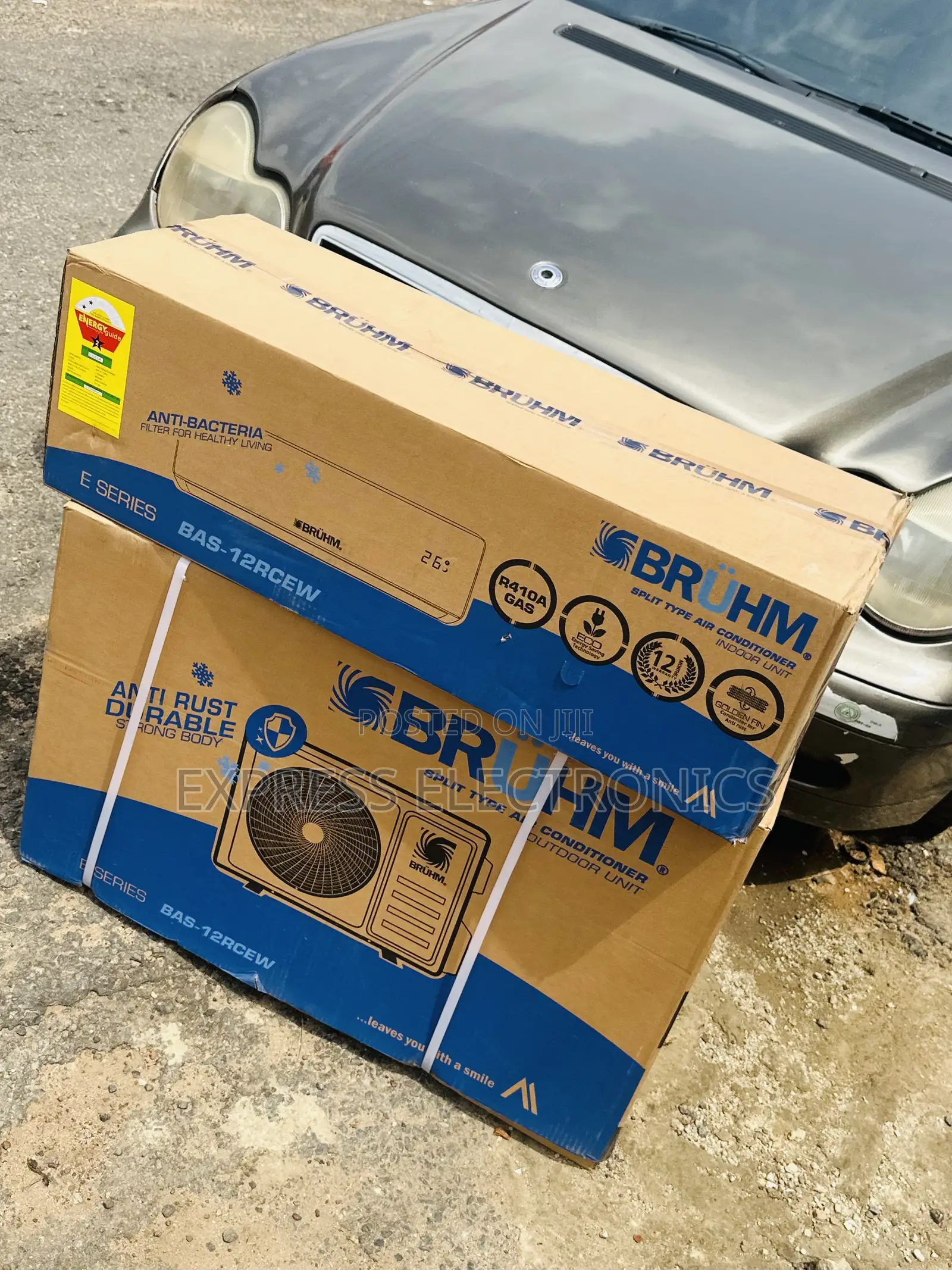 Eco Energy Savings Bruhm Split R410 Gas 1.5hp Ac