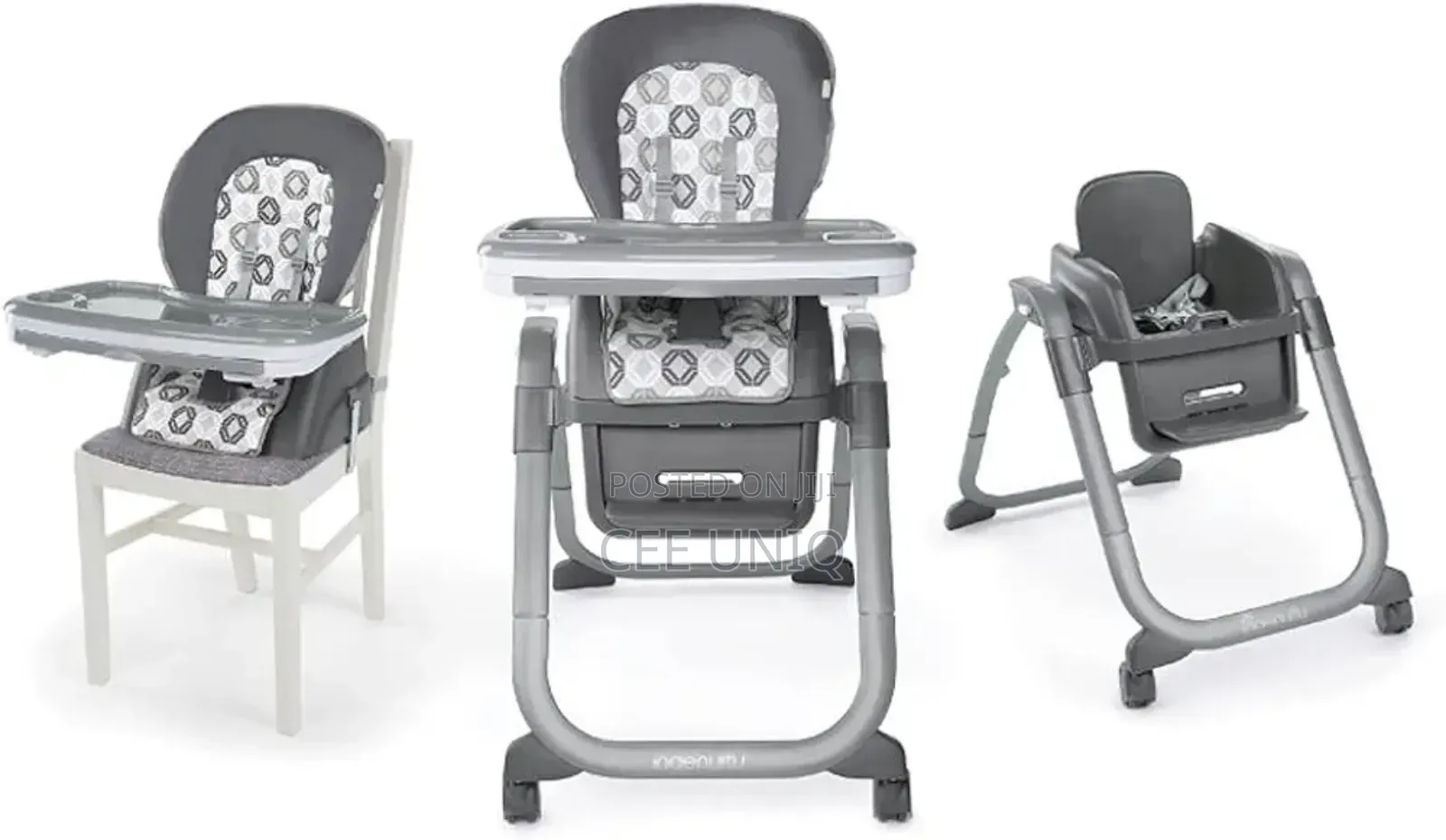 Ingenuity 4-in-1 Smart Serve High Chair With Detachable Tra