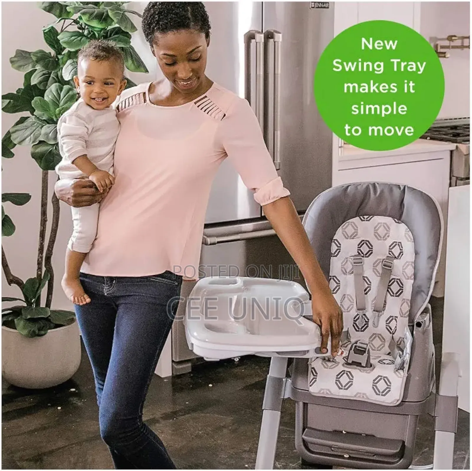 Ingenuity 4-in-1 Smart Serve High Chair With Detachable Tra