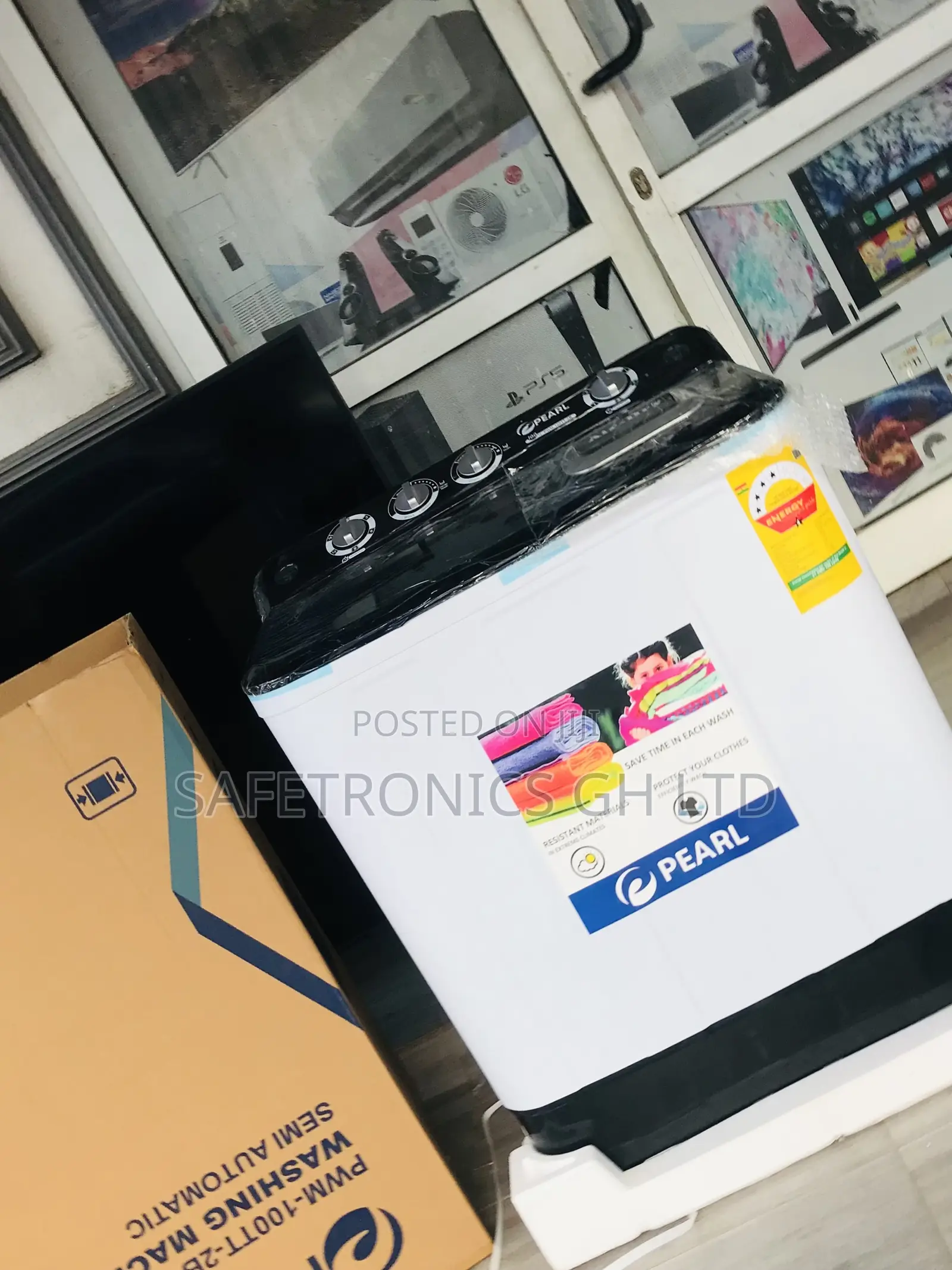 Honest and Reliable Pearl 10.0kg Topload Semiauto Washer