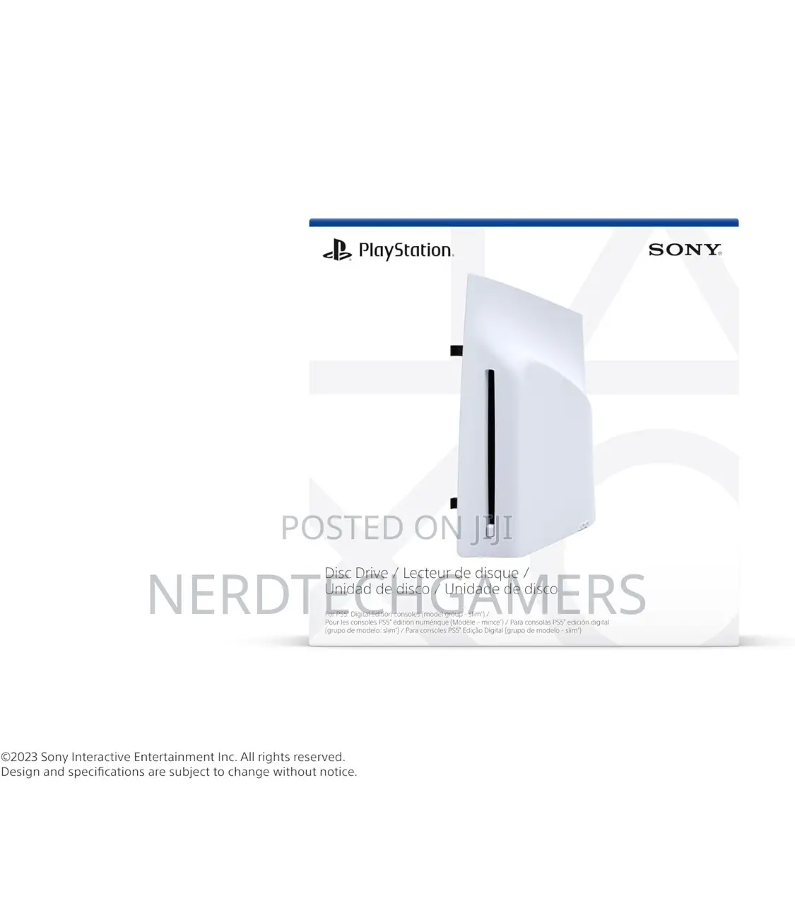 Disc Drive for PS5 Digital Edition Consoles (Slim)
