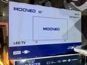 3-years Warranty| Mooved 32” Led Tv| In-built Satellite| Full Hd| 2025