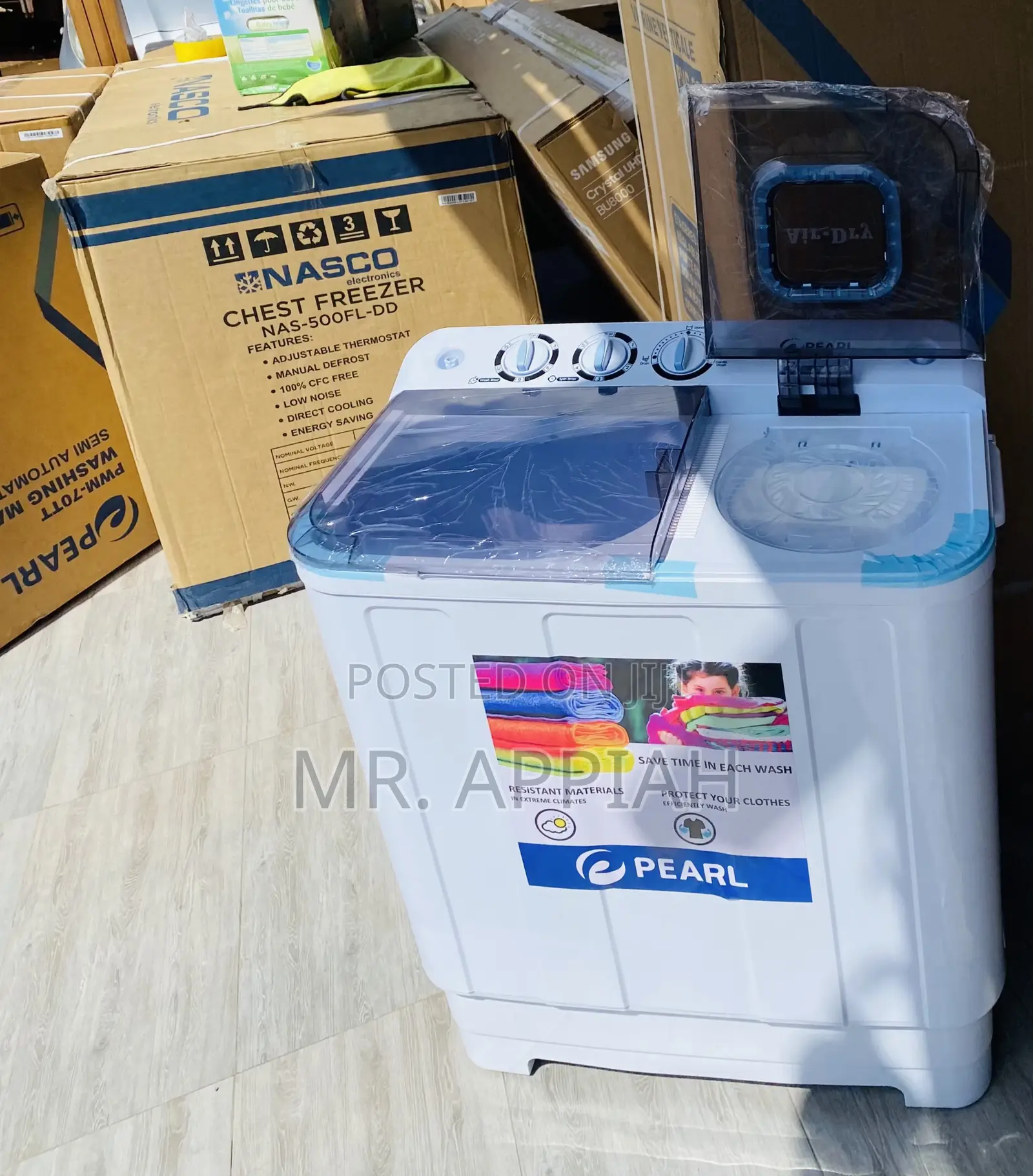 Order Authentic Pearl7kg Semi-Auto Electric Washing Machine