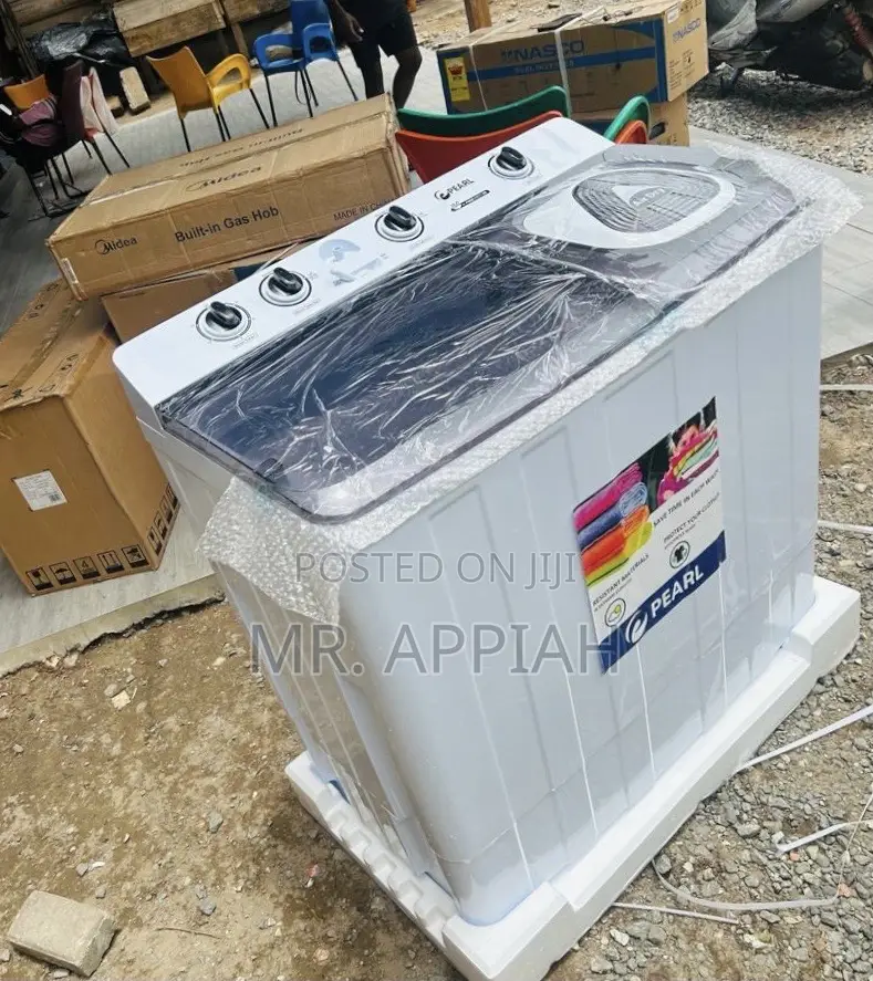 Uniquely Pearl 18kg Semi-Auto Electric Washing Machine.