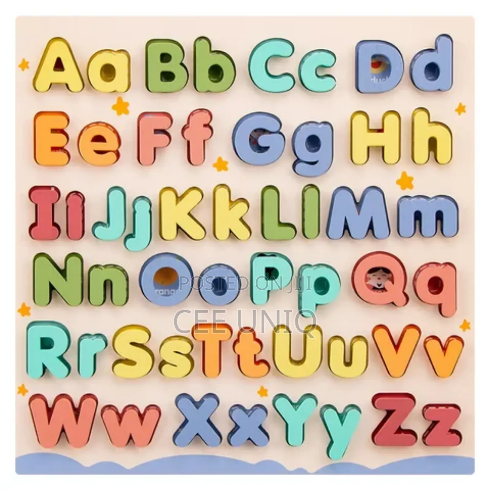 Alphabet Wooden Puzzle Mat