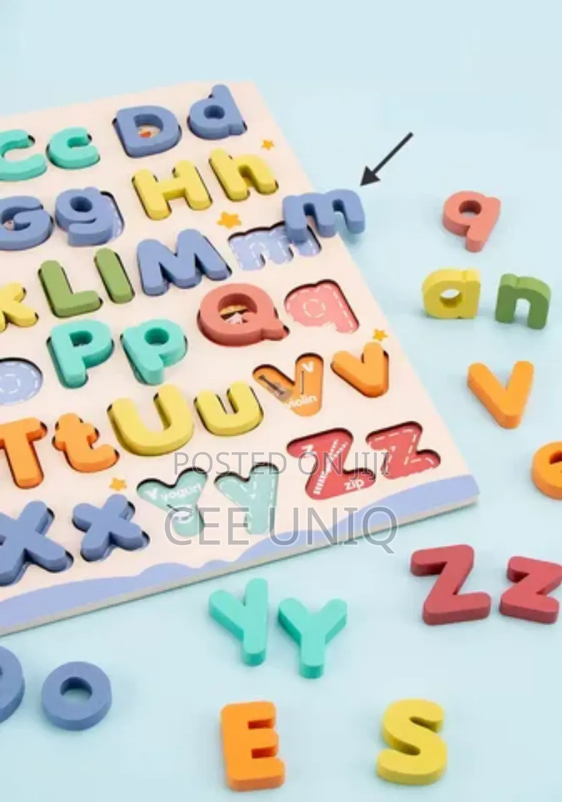 Alphabet Wooden Puzzle Mat
