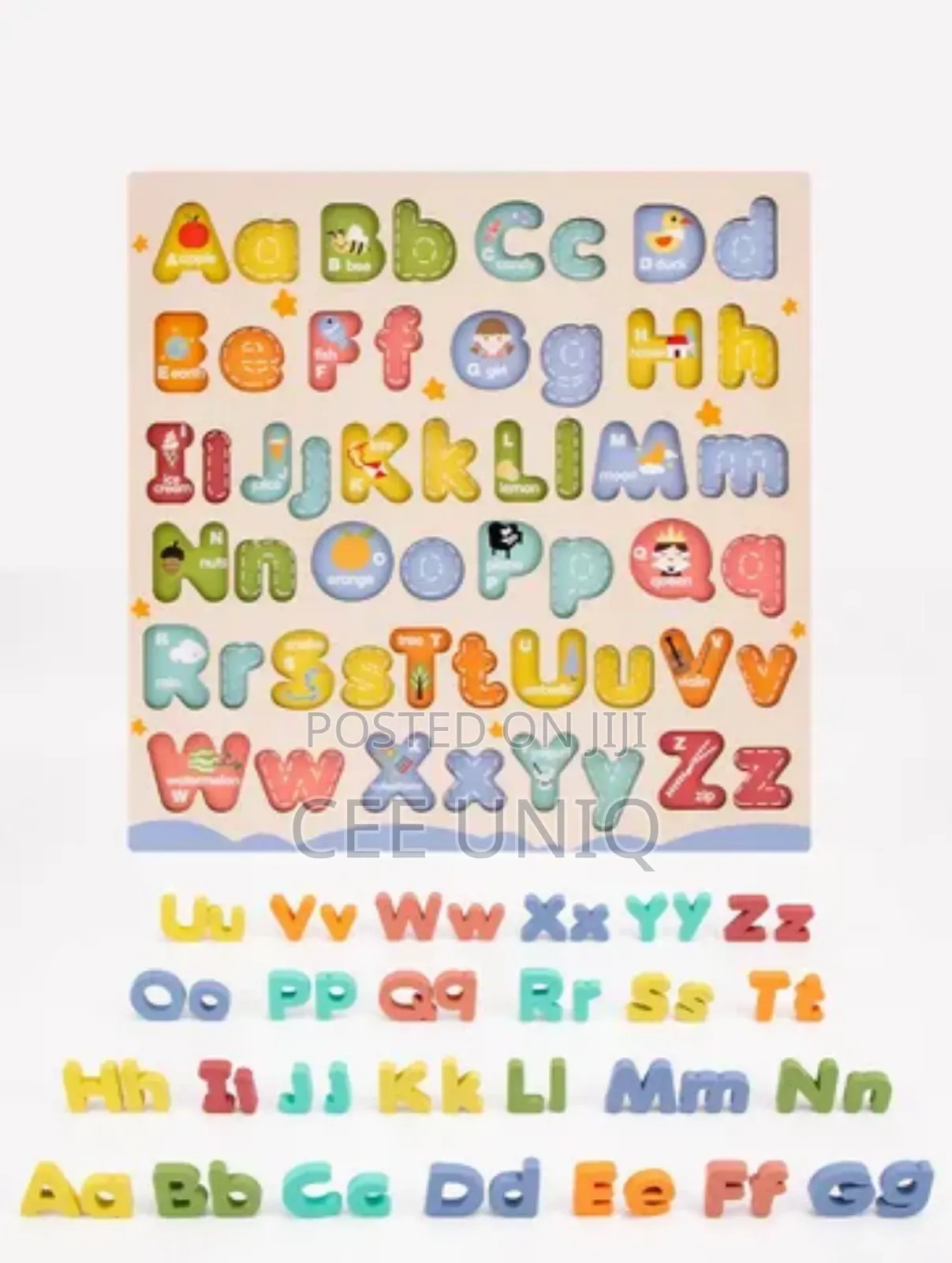 Alphabet Wooden Puzzle Mat