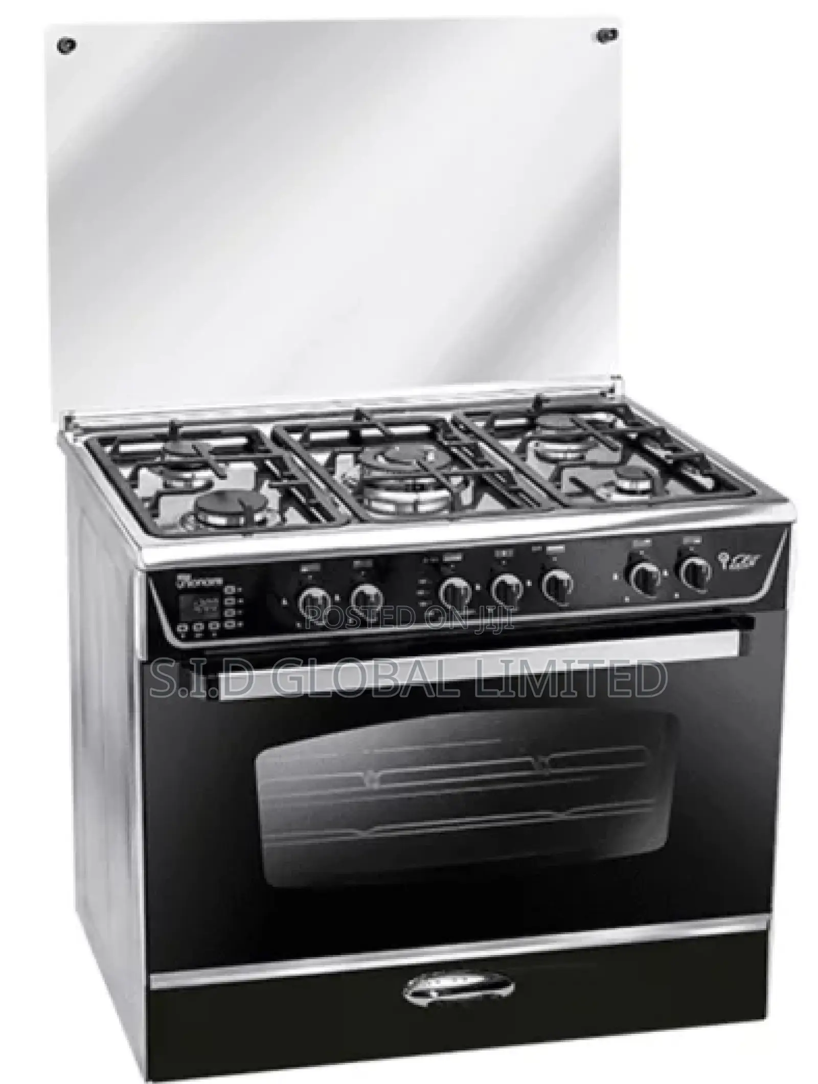 Ignite the Beauty of Nasco 5 Burner Gas Cooker With Grill