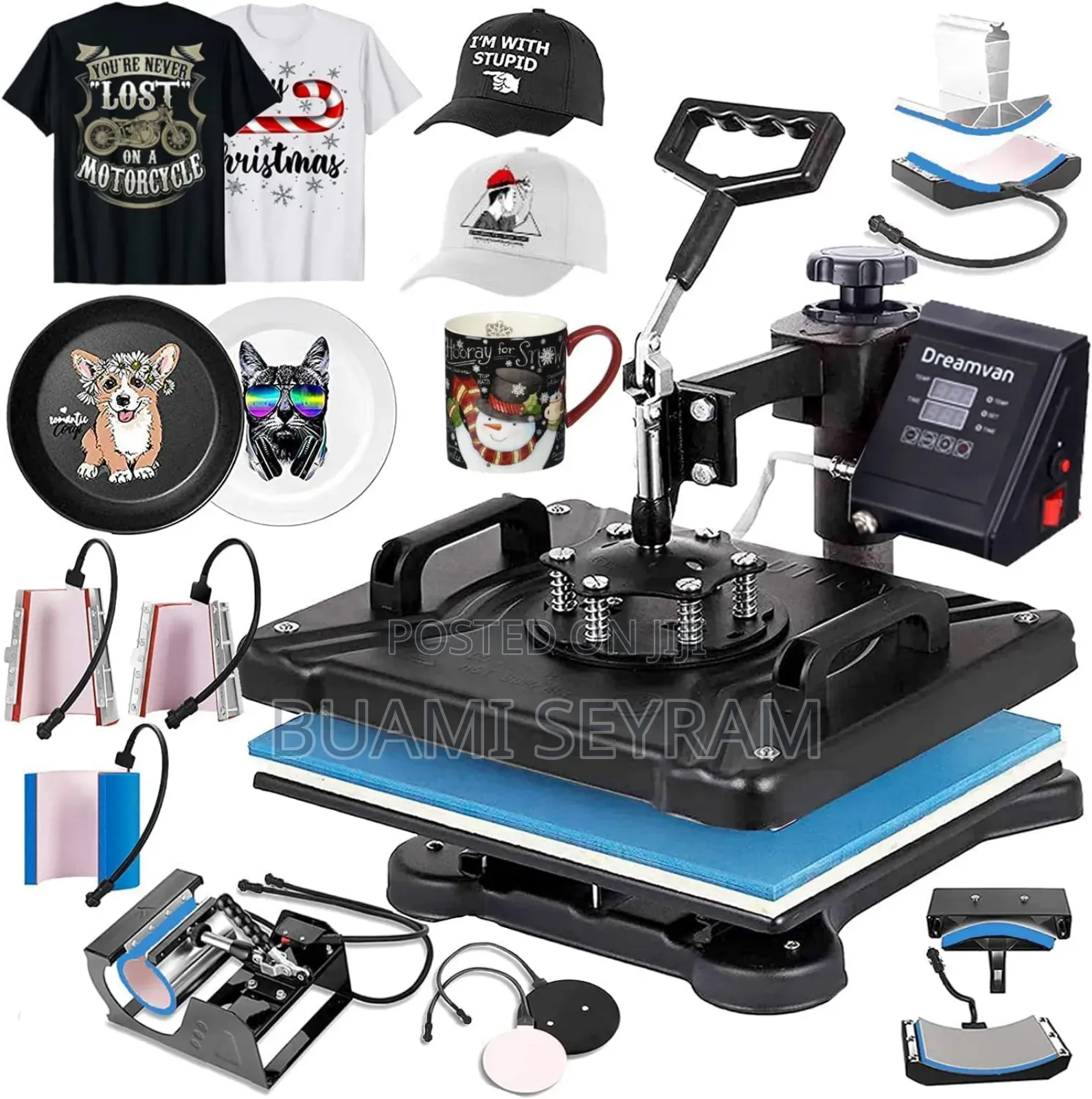6 in 1 Heatpress Machine