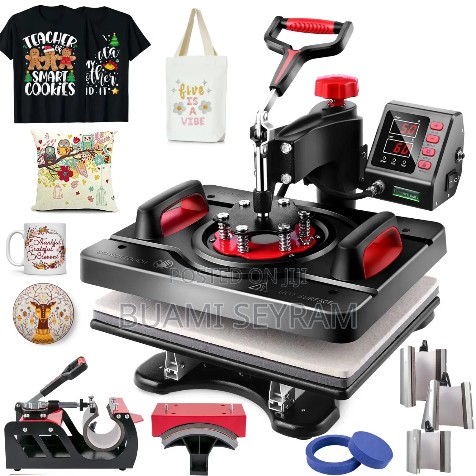 6 in 1 Heatpress Machine