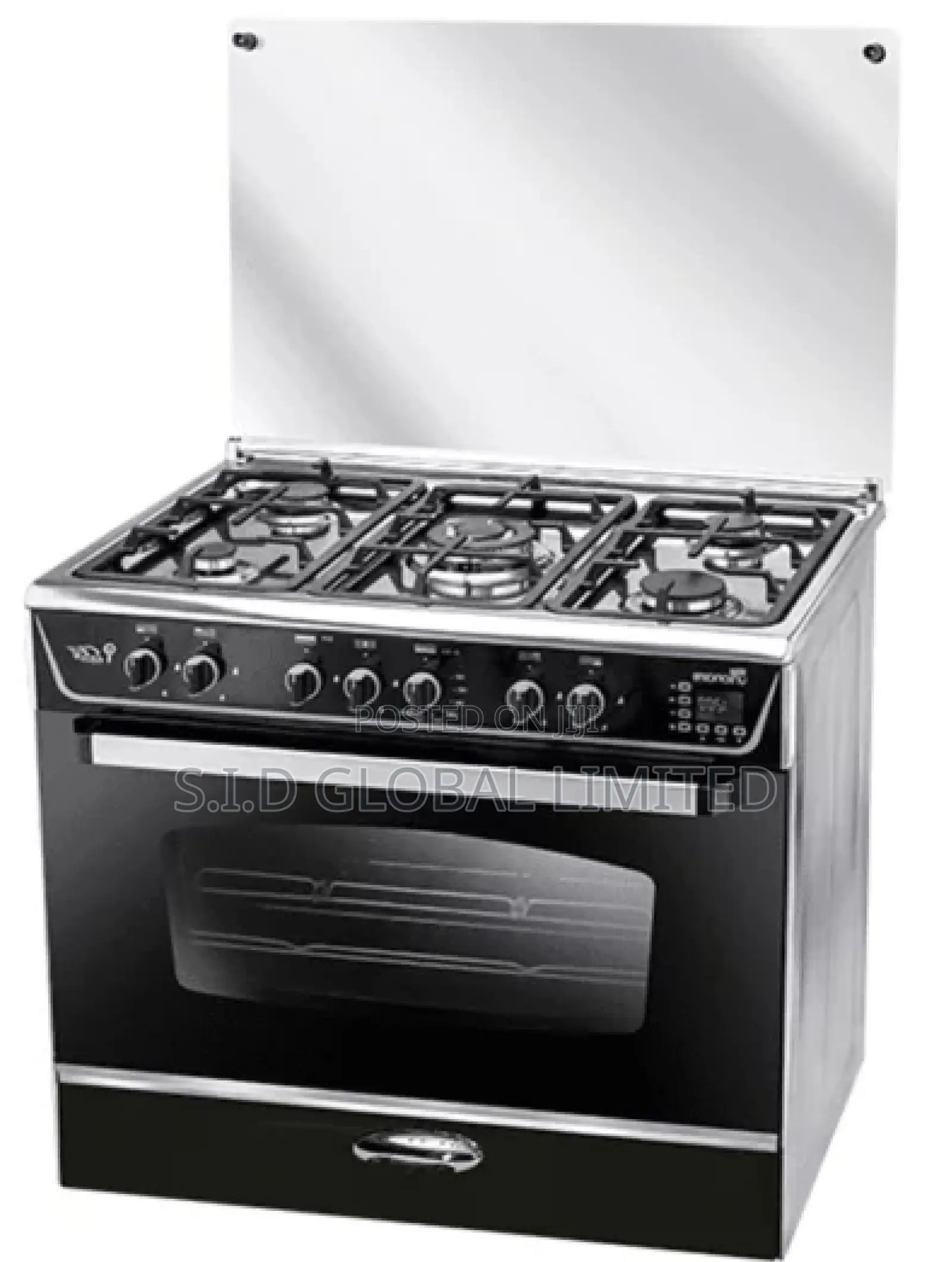 The Artistry of Nasco 5 Burner Gas Cooker With Grill