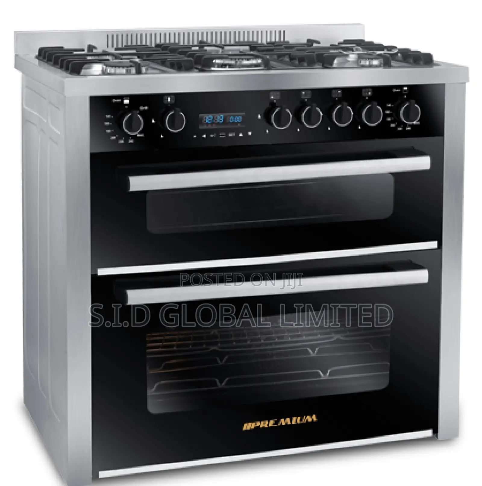 Embrace the Burn of Nasco 5 Burner Gas Cooker With Oven