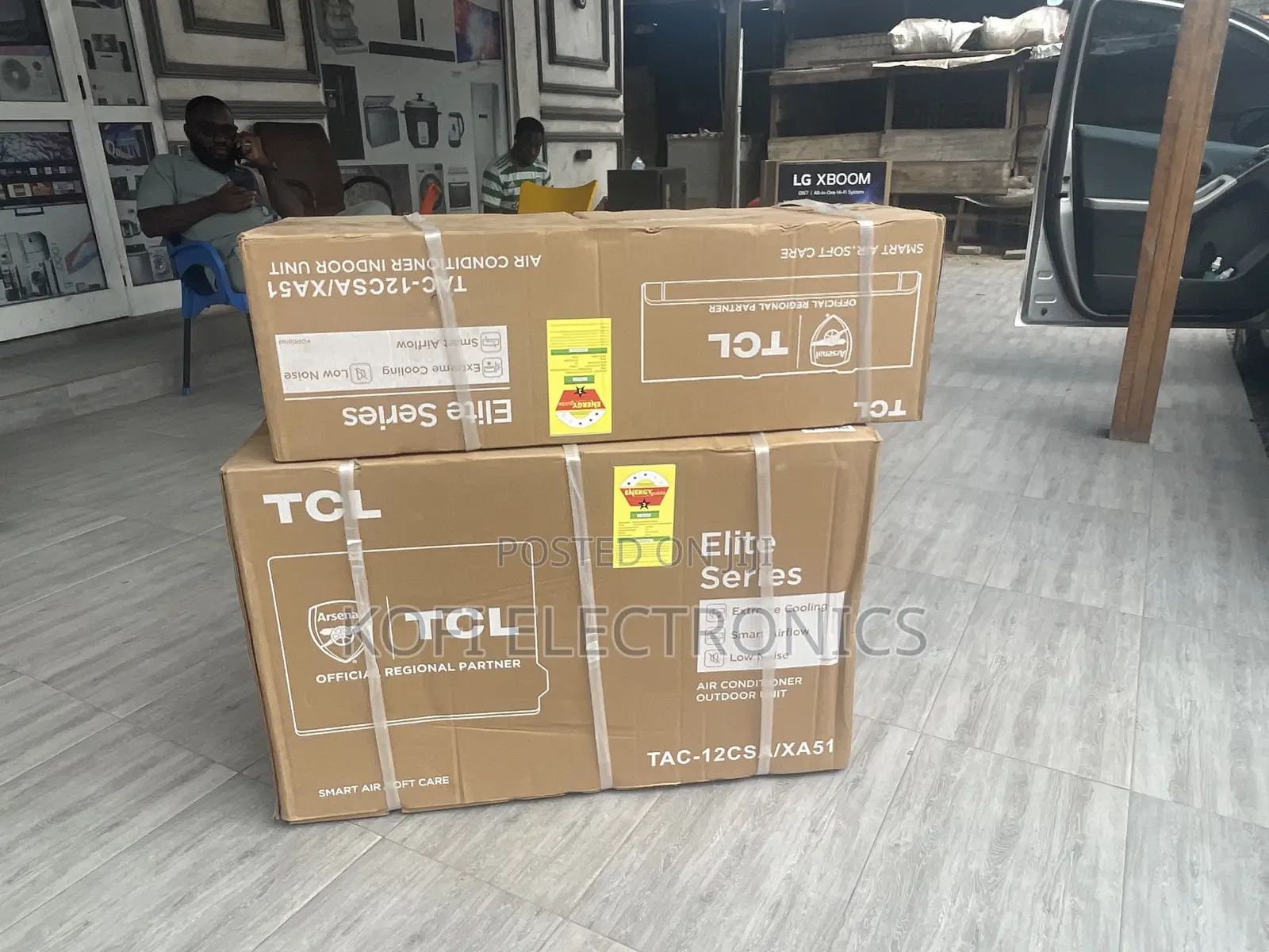 TCL 1.5hp R410 AC(BMC Fireproof Electric Control Box)