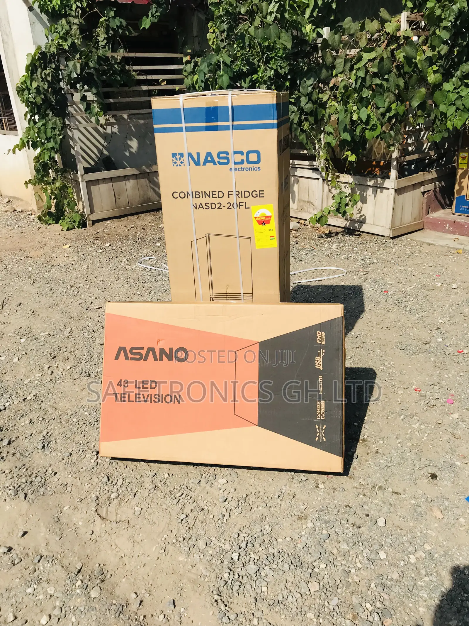 High Efficient 43 Inch Digital Satellite Asano Black Tv