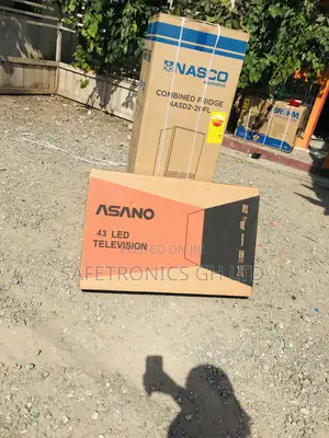 Durable Black Full HD Asano 43 Inch Satellite Tv