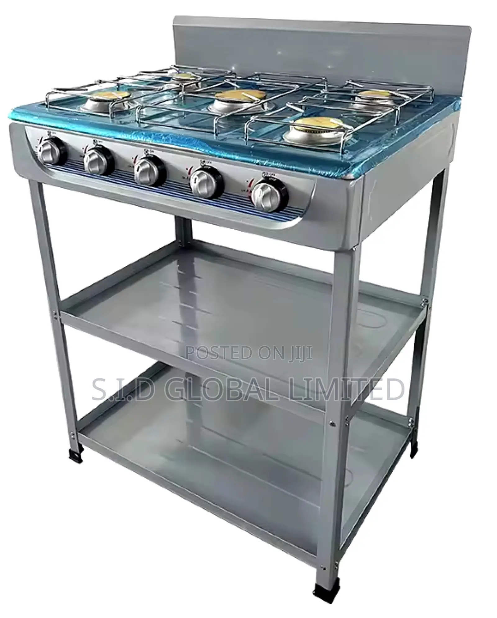 Refined Artistry With Nasco 5 Burner Gas Stove Nasgs-K5bw-S