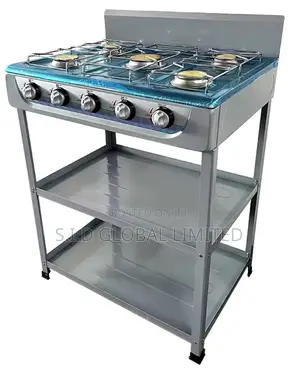 Refined Artistry With Nasco 5 Burner Gas Stove Nasgs-K5bw-S
