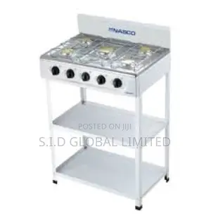 Classy Craftsmanship With NASCO-5-BURNER-GAS-STOVE