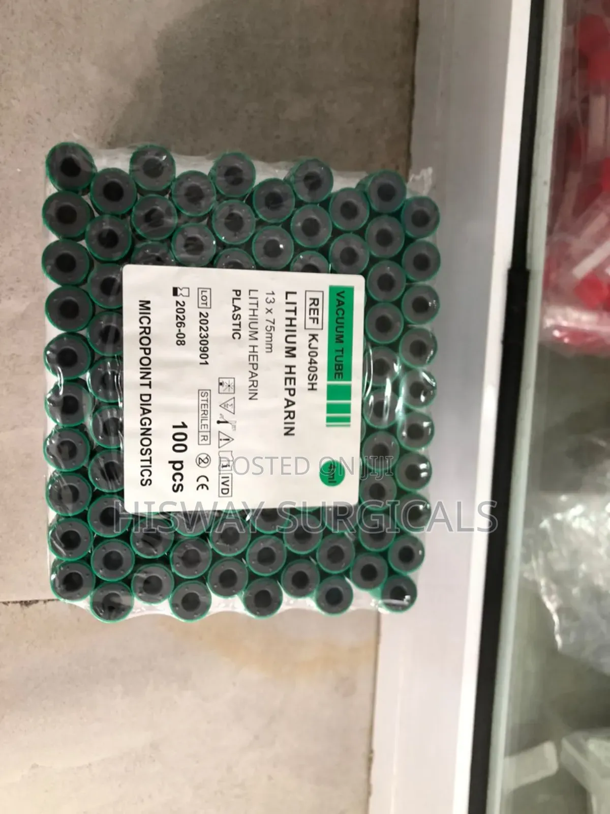 Lithium Heparin Tube