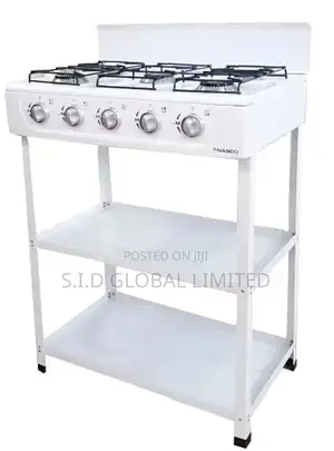 Burn It Up Nasco 5 Burner Gas Stove Nasgs-K5css-S