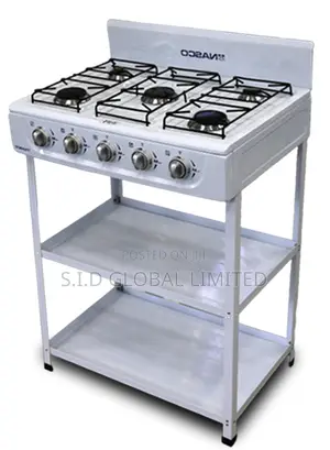 Feel the Burn of Nasco 5 Burner Gas Stove Nasgs-K5css-S