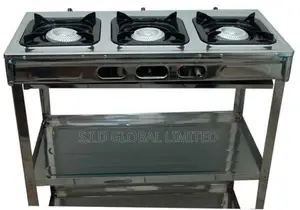 Shine Brighter With NASCO-3-BURNER-GAS-STOVE-SILVER-GOLD-CAP