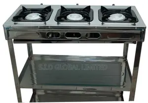 Burn for Art's Sake With NASCO-3-BURNER-GAS-STOVE