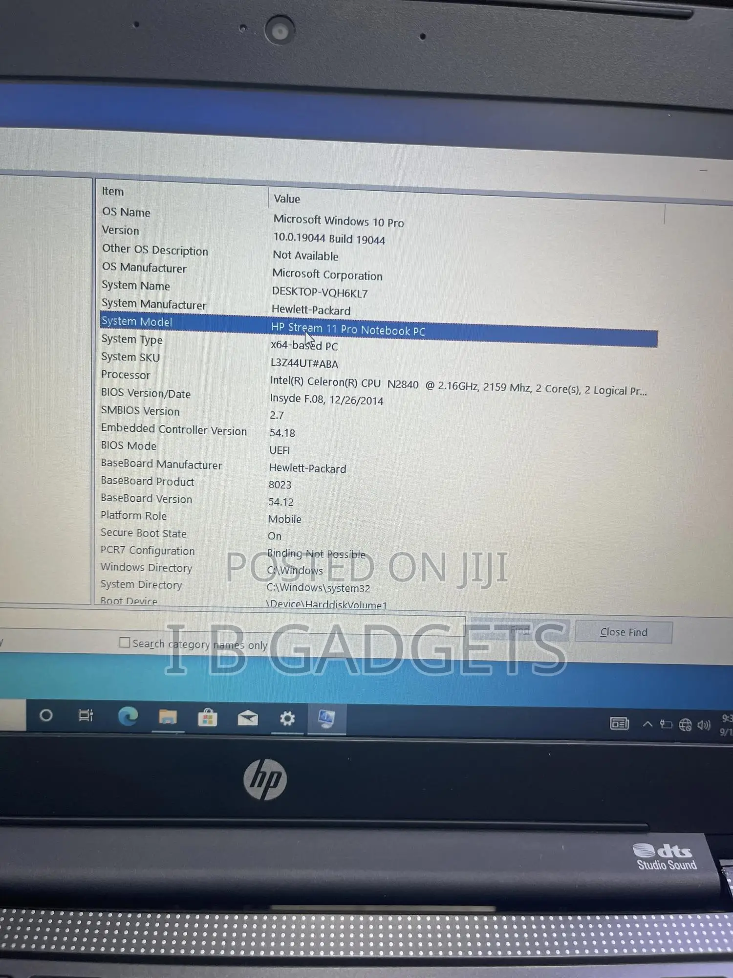 Laptop HP Stream 11 2GB Intel Celeron SSD 32GB