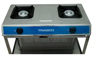 Fuel Your World With Nasco 2 Burner Gas Stove Silver Nasgs-K