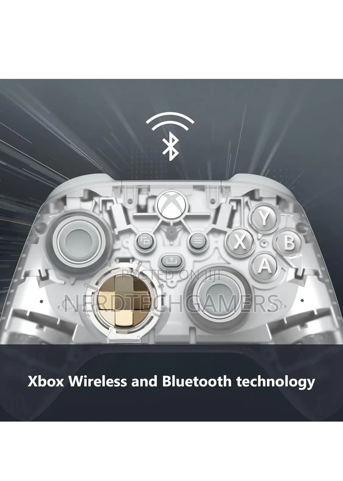 Xbox Wireless Controller Ghost Cipher Special Edition