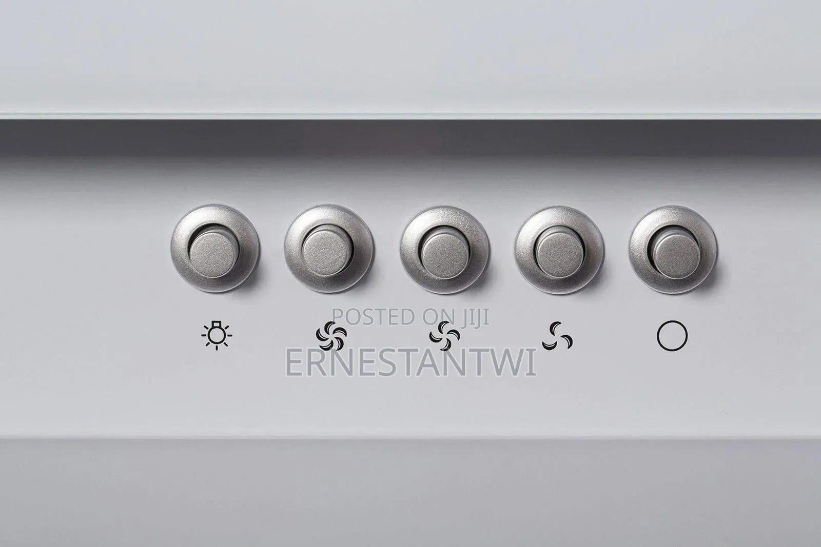 60cm White Angled Extractor From SIA, UK