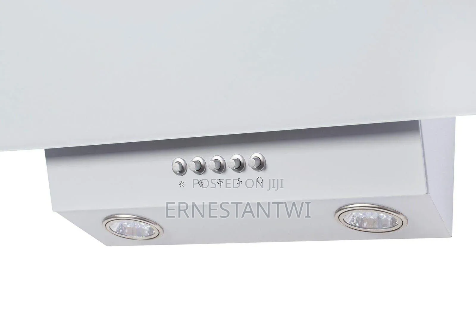 60cm White Angled Extractor From SIA, UK