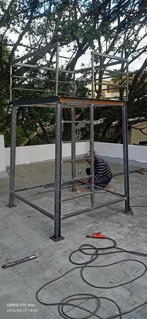 Fabricated Poly Tank Stand
