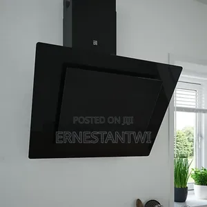 60cm Black Glass Heat Extractor From Cooke Lewis, UK